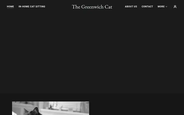 Homepage of The Greenwich Cat – cat sitter in Greenwich, CT