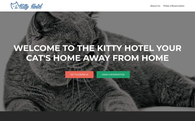 Homepage of The Kitty Hotel – cat sitter in Campbell, CA
