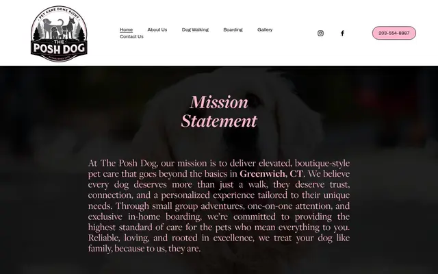 Homepage of The Posh Dog L.L.C. – cat sitter in Queens, NY
