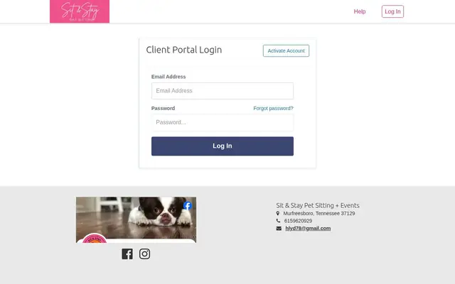 Homepage of Sit & Stay Pet Sitting + Events – cat sitter in Smyrna, TN