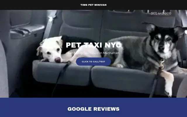 Homepage of Tims Pet Minivan – cat sitter in Bronx, NY
