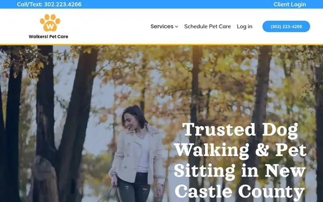 Homepage of Walkers! Pet Care of Greater New Castle – cat sitter in Delaware