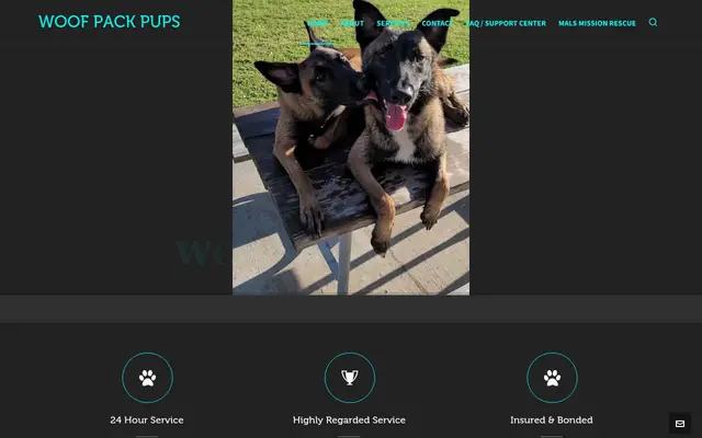 Homepage of WOOF PACK PUPS, LLC. – cat sitter in Bronx, NY