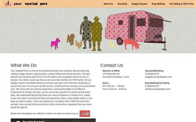 Homepage of Your Spoiled Pets – cat sitter in Brooklyn, NY