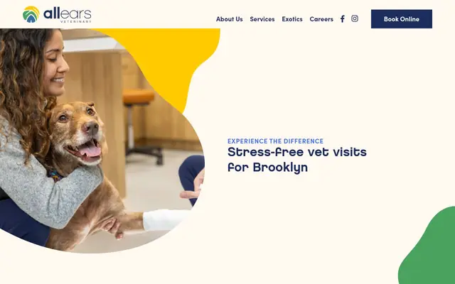 Homepage of All Ears Veterinary – cat vet in Brooklyn, NY