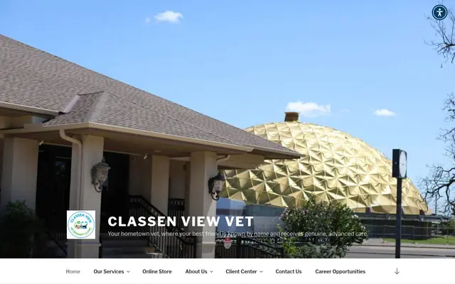 Homepage of Classen View Veterinary Clinic – cat vet in Oklahoma City, OK