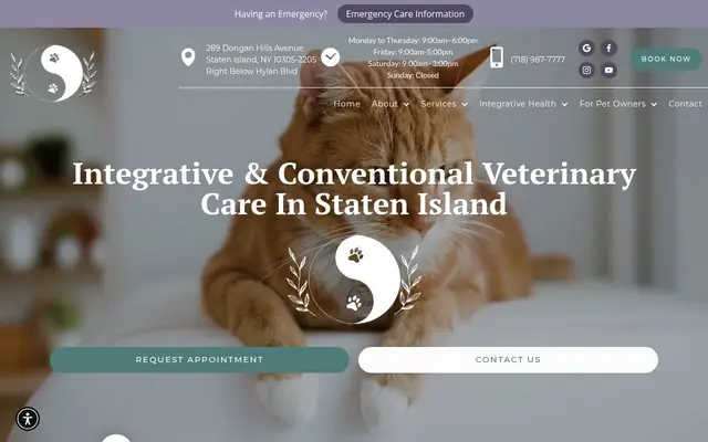 Homepage of Dongan Hills Veterinary Practice – cat vet in Staten Island, NY