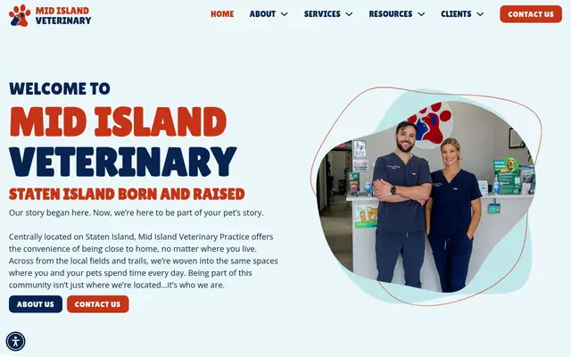 Homepage of Mid Island Veterinary Practice – cat vet in Staten Island, NY