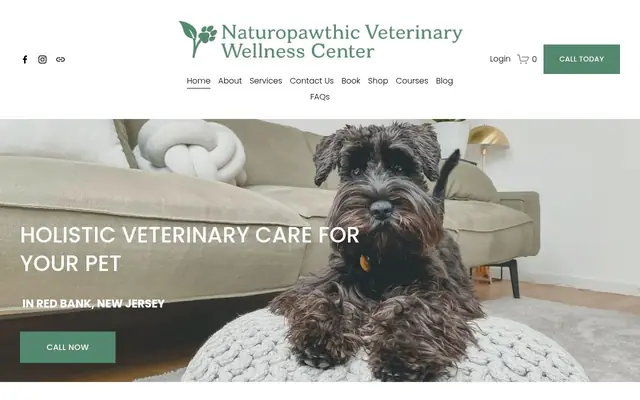 Homepage of Naturopawthic Veterinary Wellness Center – cat vet in Red Bank, NJ