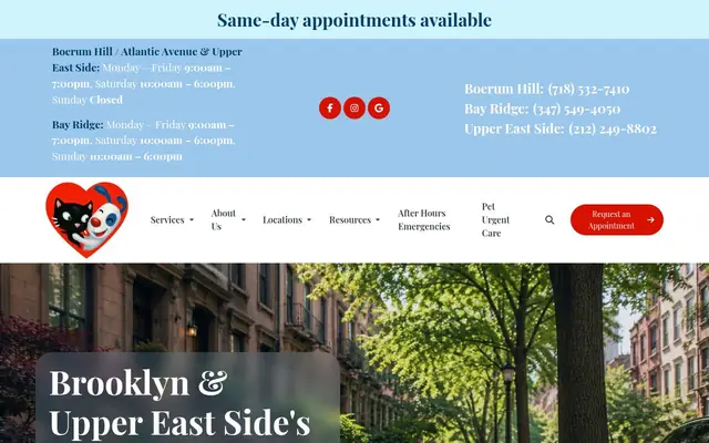 Homepage of One Love Animal Hospital Bay Ridge – cat vet in Brooklyn, NY