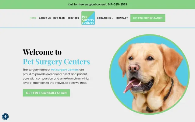 Homepage of Pet Surgery Center of New York – cat vet in Long Island City, NY