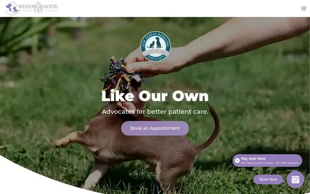 Homepage of The Neighborhood Vet – cat vet in Brooklyn, NY