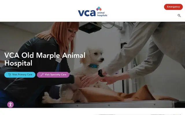Homepage of VCA Old Marple Animal Hospital – cat vet in Springfield, PA